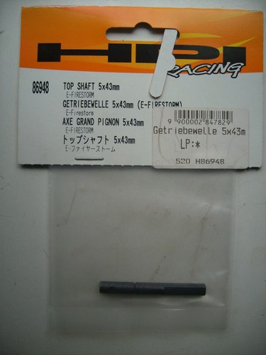 Hpi 86948 getriebewelle 43 - hpi,